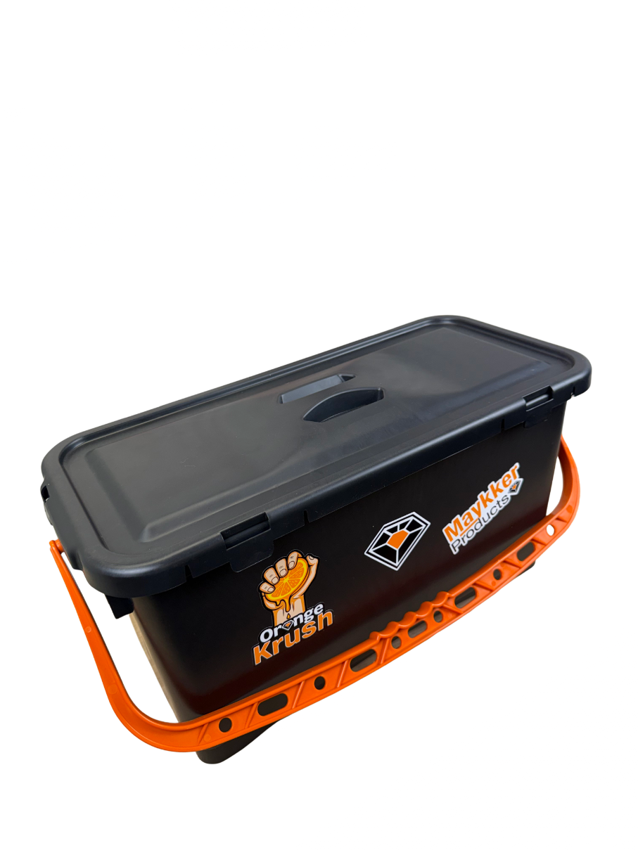 Maykker - Couvercle pour seau 22 L  Noir