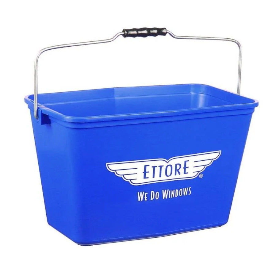Ettore - Seau 15L rectangle bleu