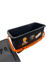 Maykker - Seau professionnel Maykker 22L Noir avec poignée orange