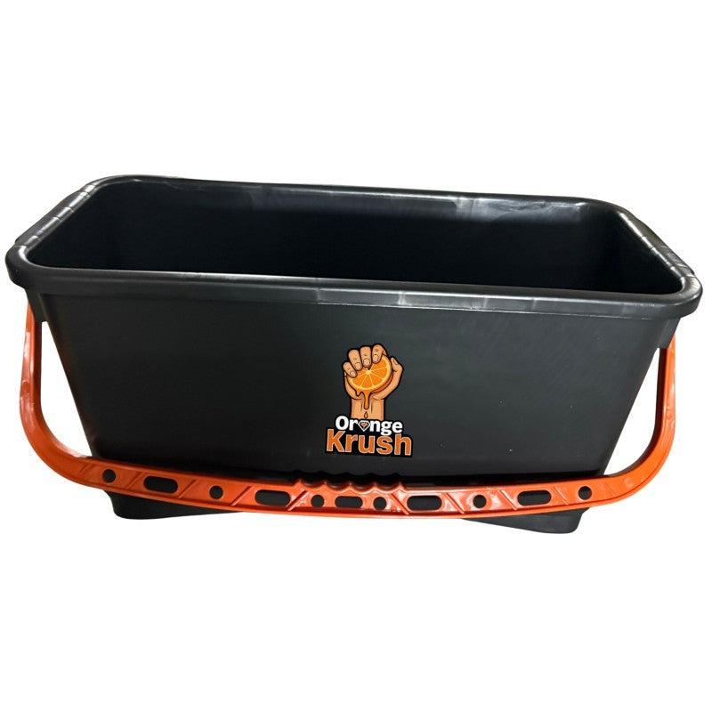 Maykker - Seau professionnel Maykker 22L Noir avec poignée orange