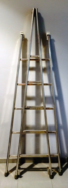 Piret - Aluminium in elkaar grijpende glazeniersladder