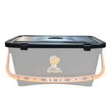 Maykker - Couvercle pour seau 22 L  Noir