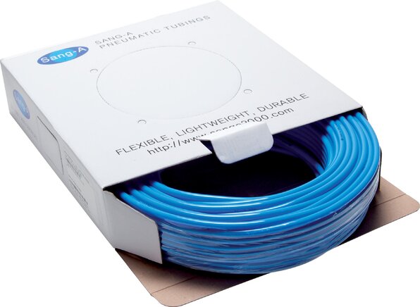 Tuyau flexible en polyuréthane 8 x 5 mm (Bleu, Jaune, Rouge, Vert, Noir) 1  à 50 Mètres