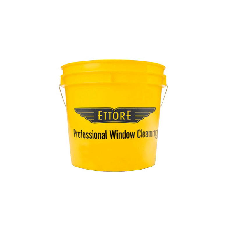 Ettore - 15L ronde gele emmer
