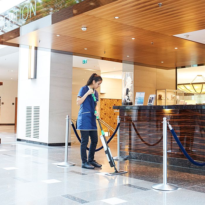 Unger - Mop à scratch Porte-Mop erGO!
