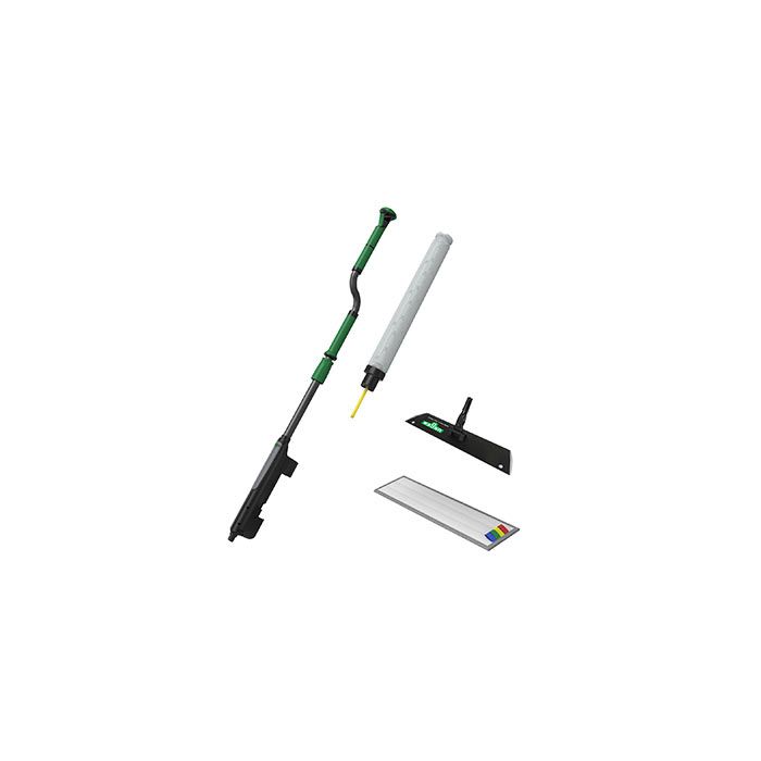 Unger - erGO! clean PRO hook and loop floor cleaning mop kit
