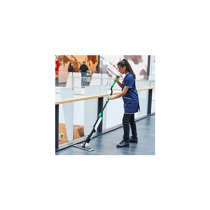 Unger - erGO! clean PRO hook and loop floor cleaning mop kit