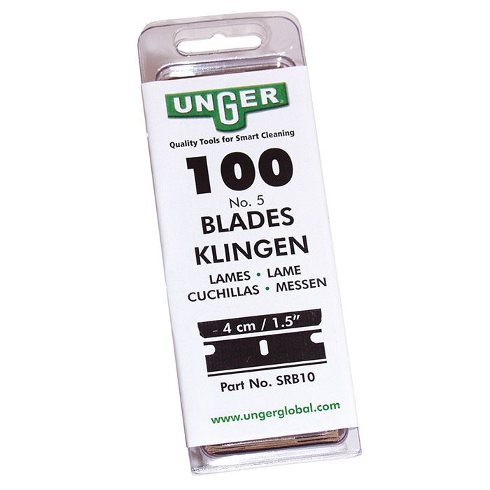 Unger - Glass scraper blades, carbon 4cm ***